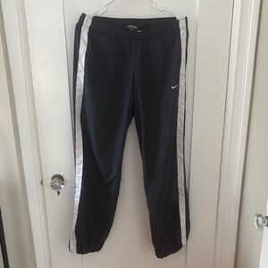 Nike Women’s Blue Joggers with White Stripes